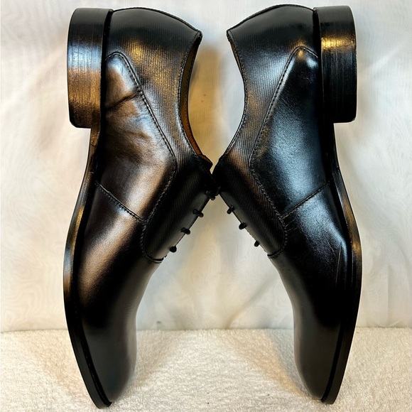 steve madden black mens dress shoes Steve Madden Men's Hasan Oxford Dress Shoes, Black, 12M, Leather